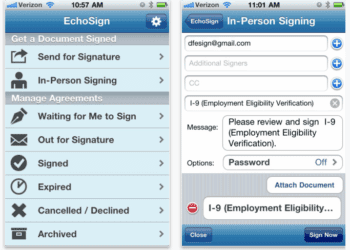 Adobe Echosign Iphone - Adobe, EchoSign