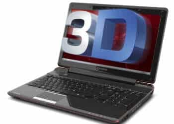 Toshiba se jacta de la Qosmio F755 3D, una laptop 3D para disfrutar sin gafas