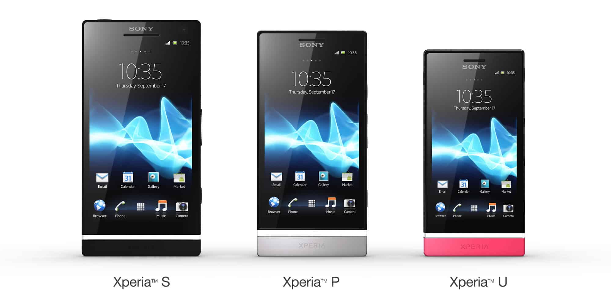 Sony presenta el Xperia P y Xperia U en el MWC