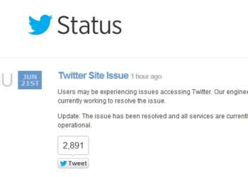 Twitter confirma que sufre problemas técnicos