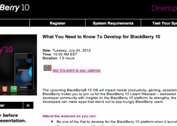 RIM realiza el primer Webcast de BlackBerry 10 para desarrolladores de Latam y Caribe