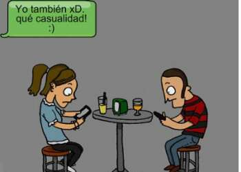 ¿Es así­ como nos comportamos cuando salimos a tomar algo con amigos?