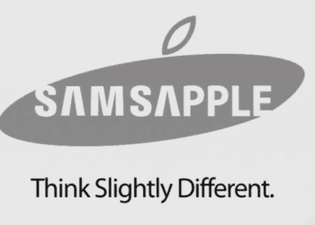 Así ven en en el show de Conan O’Brien las copia de diseño por Samsung a Apple