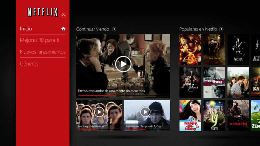 Netflix anuncia a la par de Windows 8 su nueva versión del software