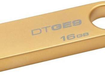 DataTraveler GE9: un Pendrive de echapado en oro de 24 kilates