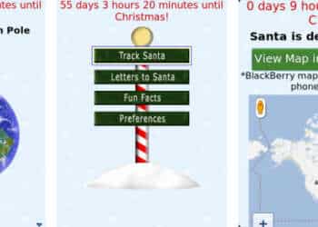 Santa Tracker: una App para seguir a Santa esta navidad en tu BlackBerry