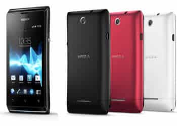 Sony presenta su primer smartphone para el 2013, el Xperia E