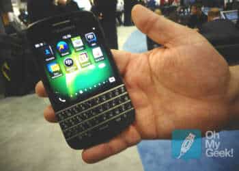 VIDEO: primera vista del nuevo BlackBerry Q10 con teclado físico QWERTY