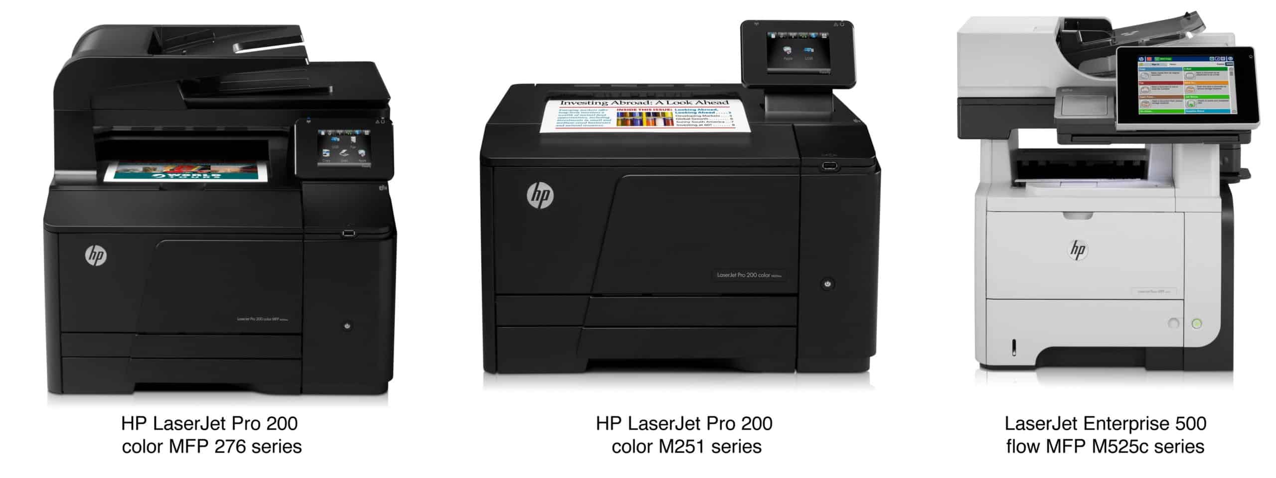 Nuevas HP LaserJet y OfficeJet (2013)