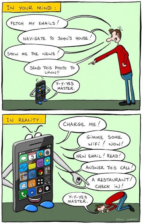 Realidad al usar tu smartphone