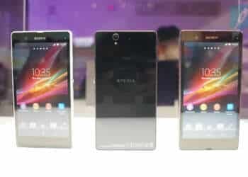 CES 2013: Video y galería de fotos del Sony Xperia Z y Xperia ZL