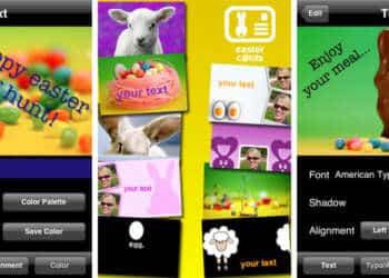 Easter Cards: una App para enviar tarjetas de pascua personalizadas a quien quieras
