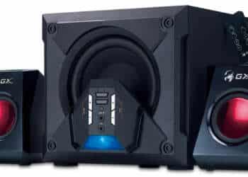 SW-G5.1 3500: unos parlantes 5.1 para tu PC con entrada dual para conectar otros dispositivos