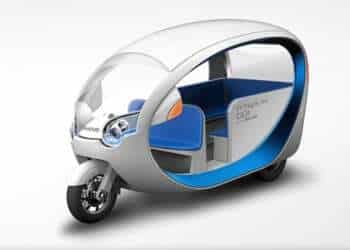 Startup japonés lanza tuk-tuk eléctricos con diseño aeroespacial