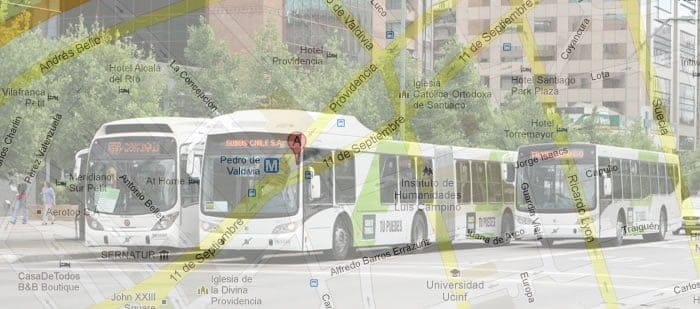 Transantiago Google Maps Transantiago - Google Maps