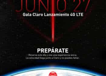 El 27 de junio Claro Chile lanza oficialmente su servicio 4G LTE en Santiago