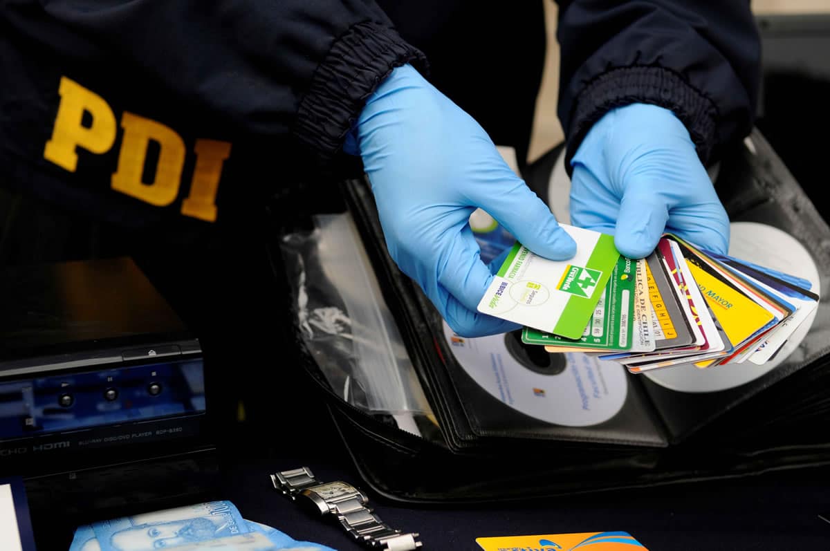 Tarjeta de creditos clonadas