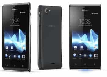 Comienza la venta en Chile del smartphone Sony Xperia J