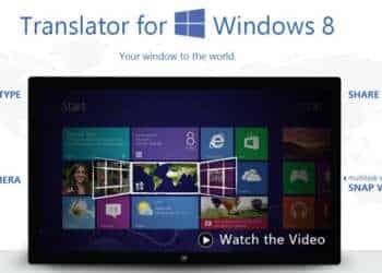 Microsoft lanza Bing Translator para Windows 8