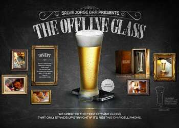 The Offline Glass, el vaso de cerveza que evita que seas un antisocial