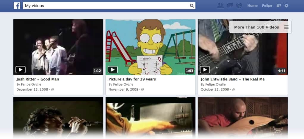 Facebook implementará videos publicitarios.