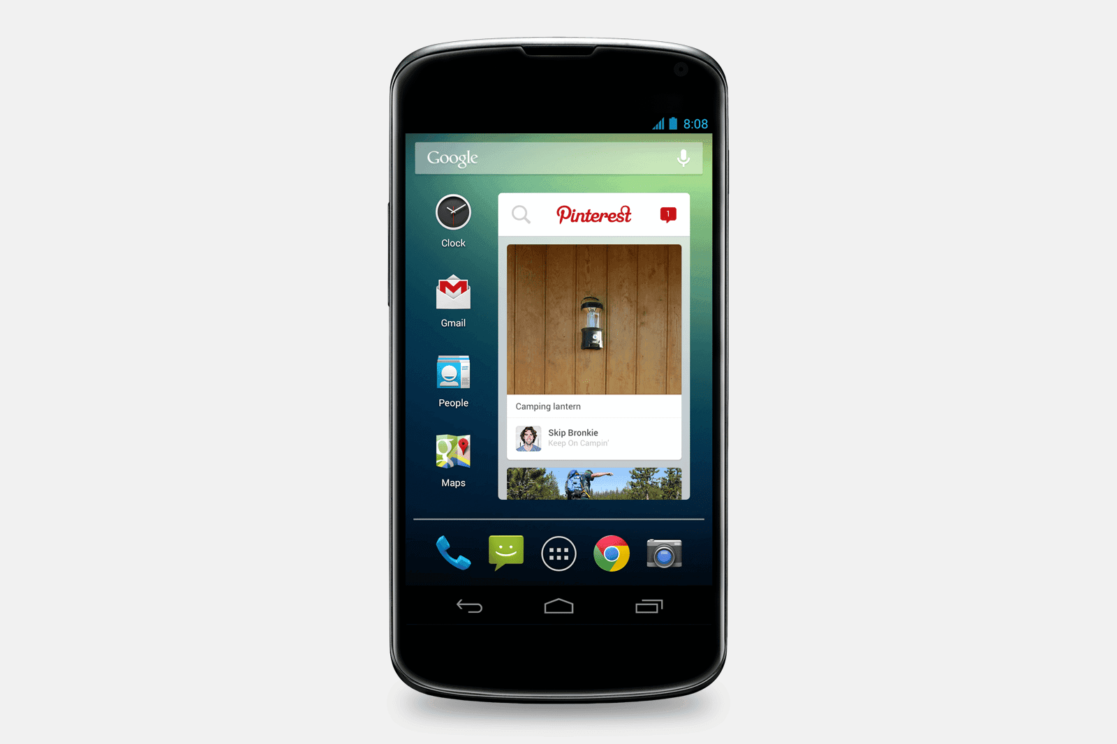 Android Widget En Widget de Pinterest en Android.