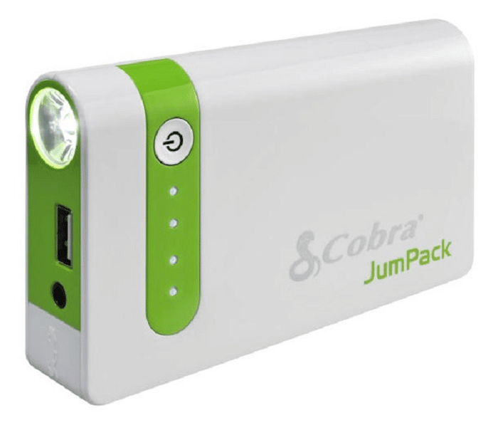 JumPack es una baterí­a externa capaz de encender un automóvil.