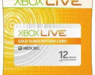 XBOX Live Gold