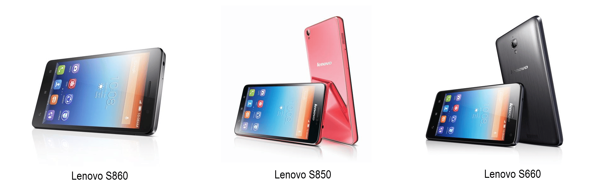 Lenovo presentó en la Mobile World Congress su nueva serie S de smartphones.