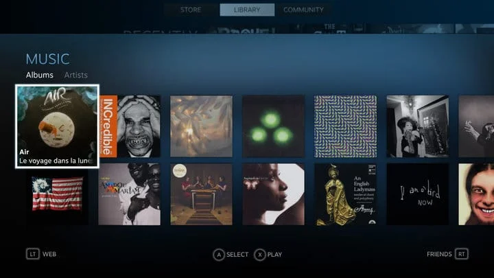 steam music