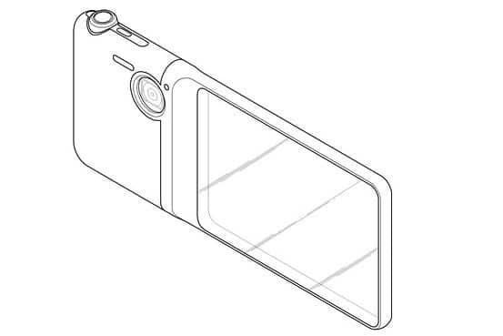 Samsung patentó una cámara con pantalla transparente.