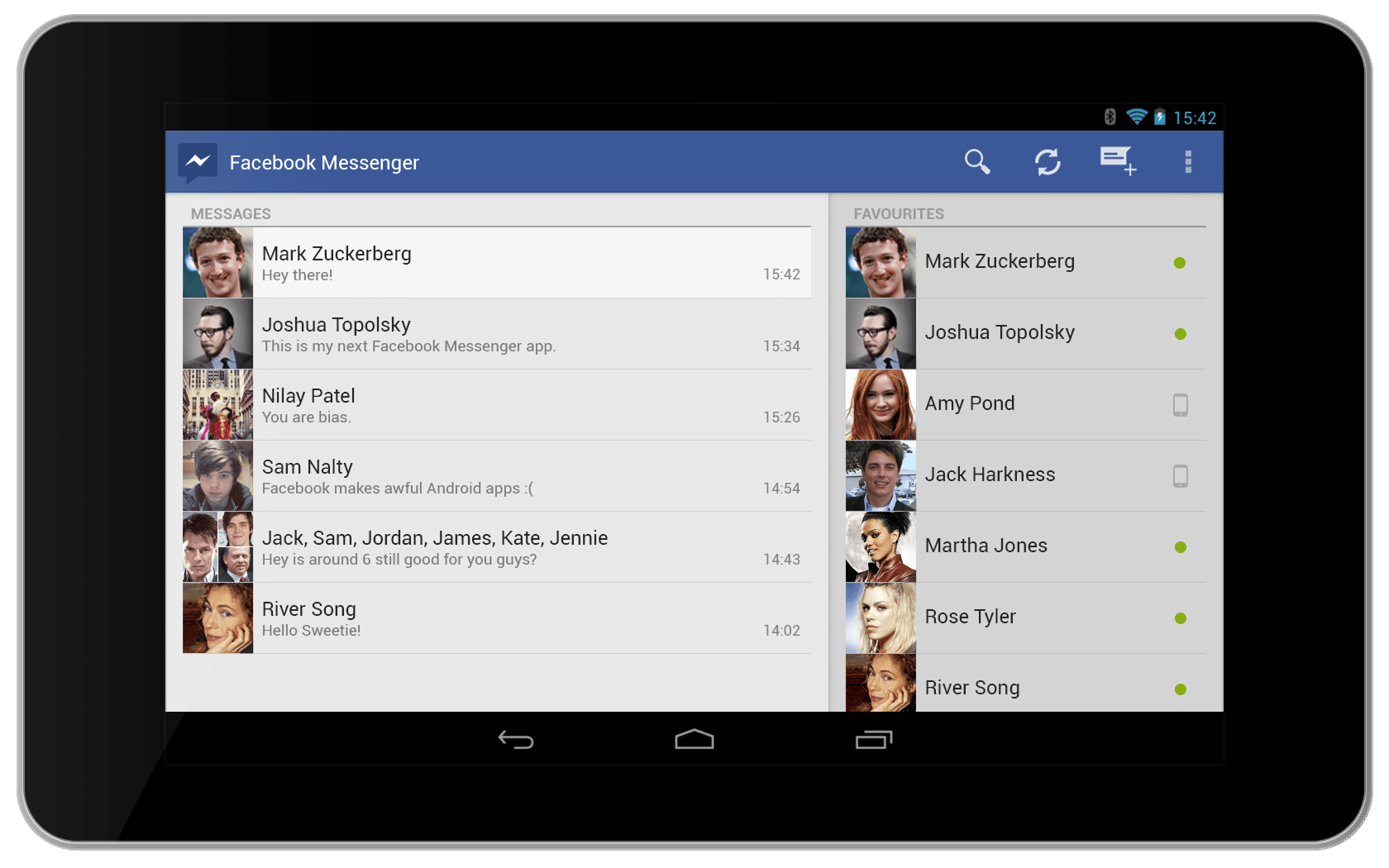 Facebook buscar formas para que los usuarios también ocupen Messenger.