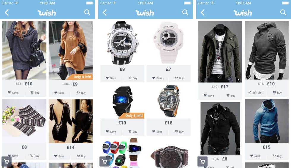 Wish - Shopping Made Fun: la plataforma que te hará escoger ropa desde ...