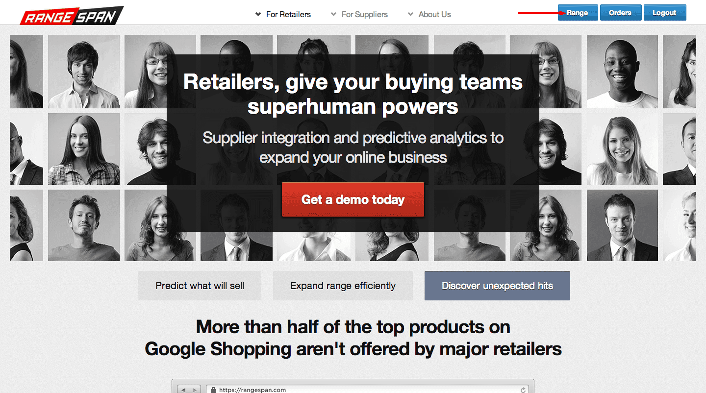 Rangespan Google Google compró Rangespan para ampliar su servicio de compras online.
