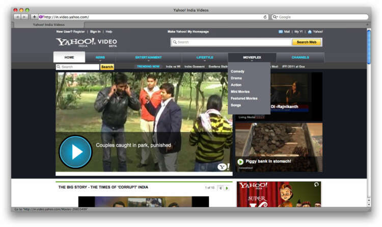 Yahoo! estaría finalizando los detalles de su plataforma de videos ...