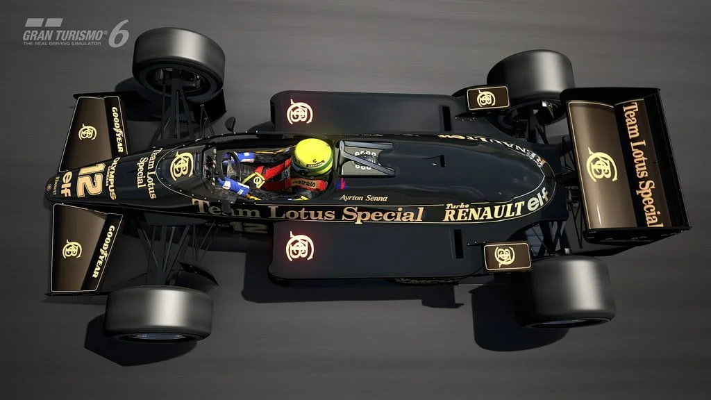 Lotus Ayrton Senna Gran Turismo Gt Ayrton Senna representado en el Lotus 97T para GT6.