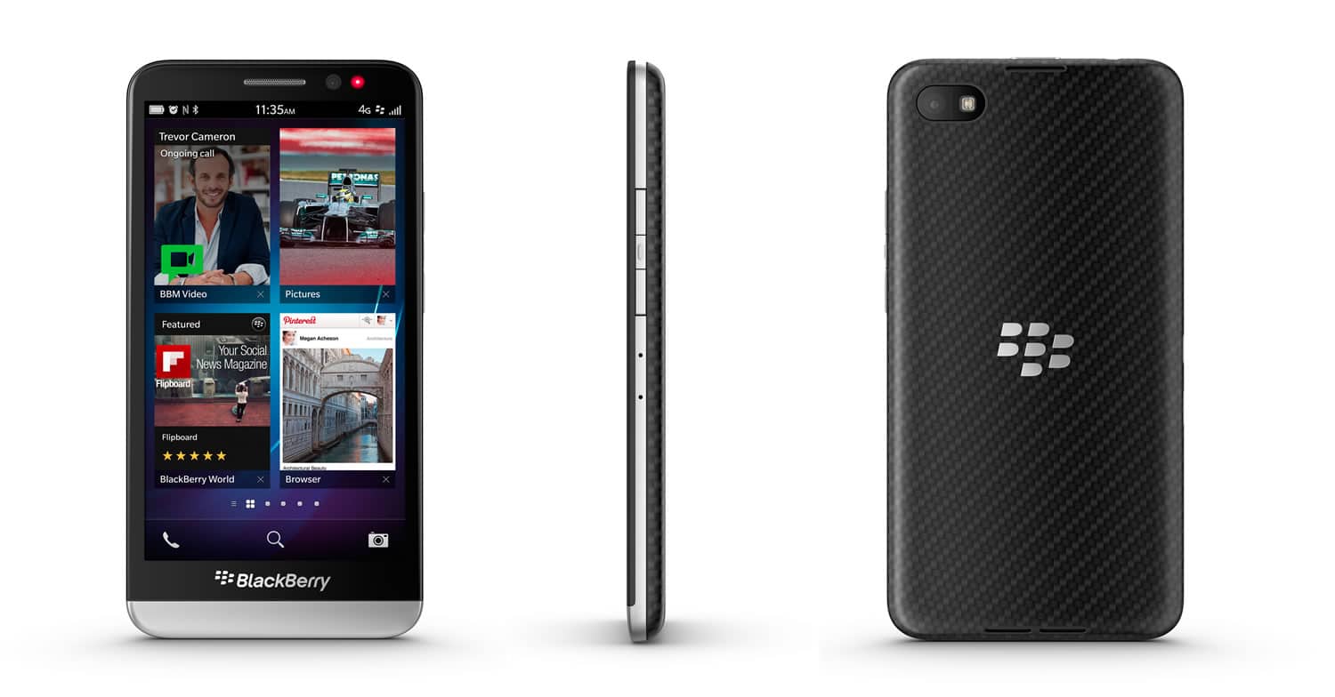 BlackBerry Z30 fue uno de los equipos en recibir uno de los premios en diseño.
