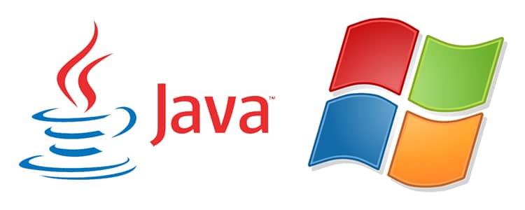 Java y logo de Windows
