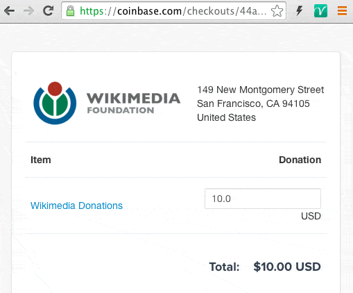 Con los bitcoins, Wikipedia piensa que mejorará la cantidad de donaciones que recibe.