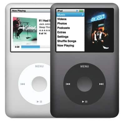 Ipod Classic La última versión del iPod Clásico.