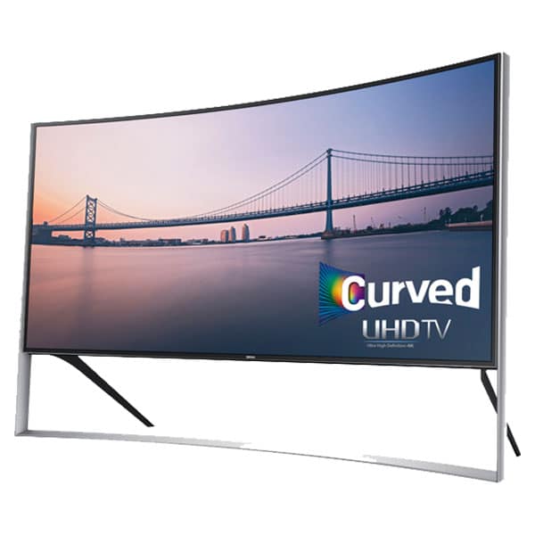 Samsung presentó su nueva lí­nea de televisores, donde destacó el modelo de 105 pulgadas UHD.