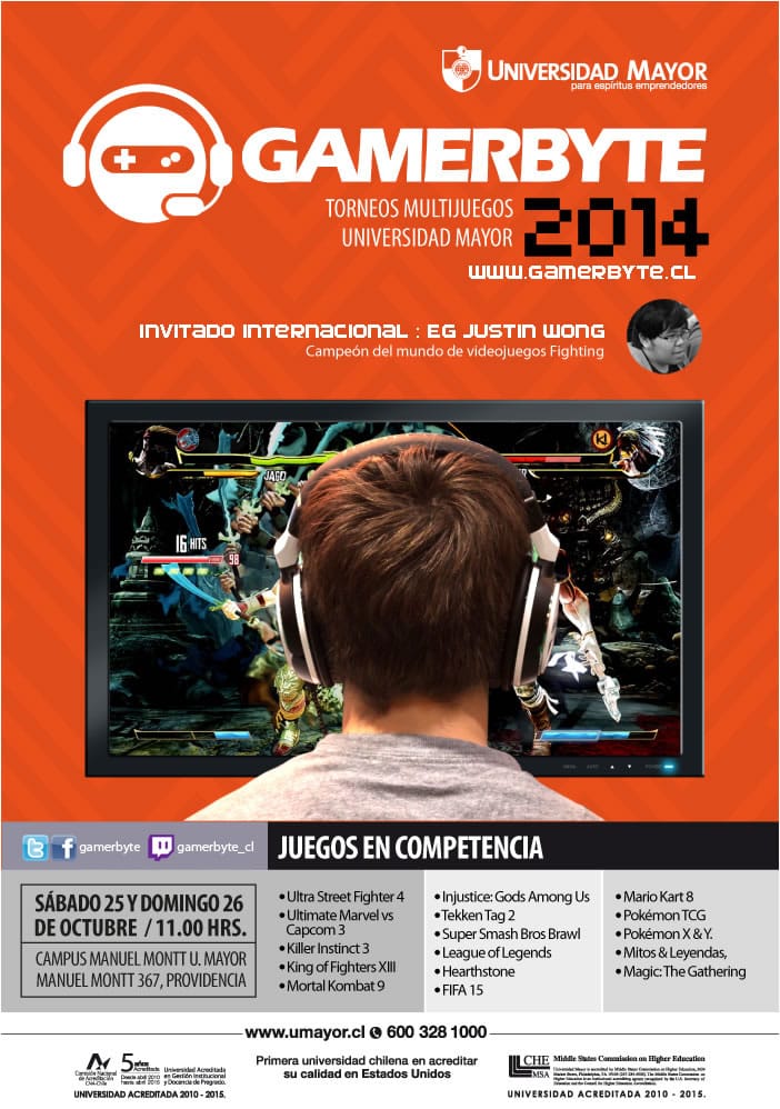 Afiche Gamerbyte 2014.