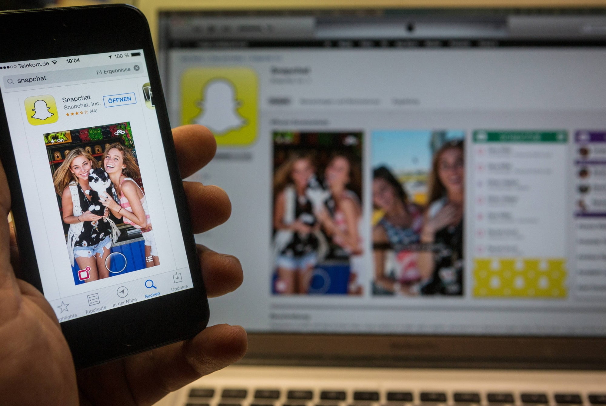 Yahoo! pretende adquirir Snapchat, que permite a los usuarios conversar en lí­nea sin dejar registro.