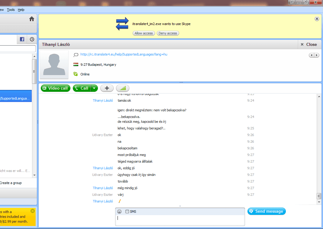 search a skype conversation