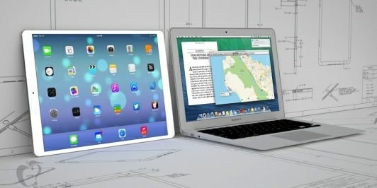 ¿El supuesto iPad Pro competirí­a con el MacBook Air?