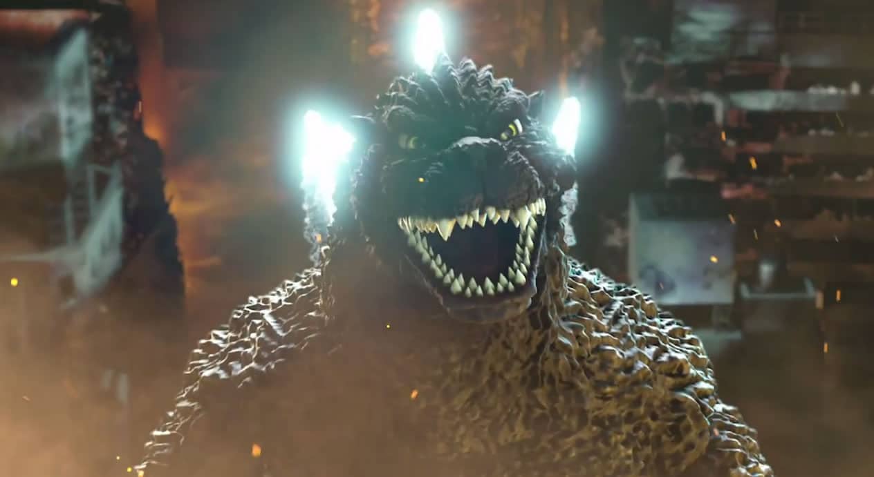 Captura del juego Godzilla para PlayStation.