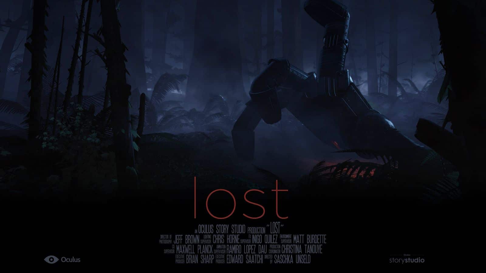 Lost será el primer metraje de Oculus Story Studio.