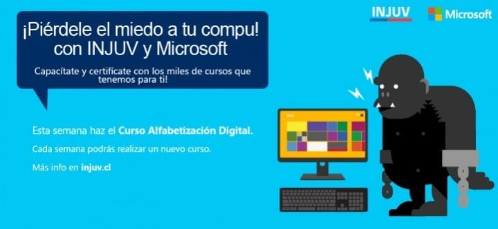 Injuv Microsoft Cursos Gratis Online Ohmygeek Cursos de Microsoft e INJUV.