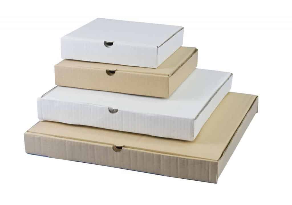 Distintas Cajas De Pizzas Elementos como los perfluoroalcóxidos son utilizados para la construcción de las cajas de pizzas.