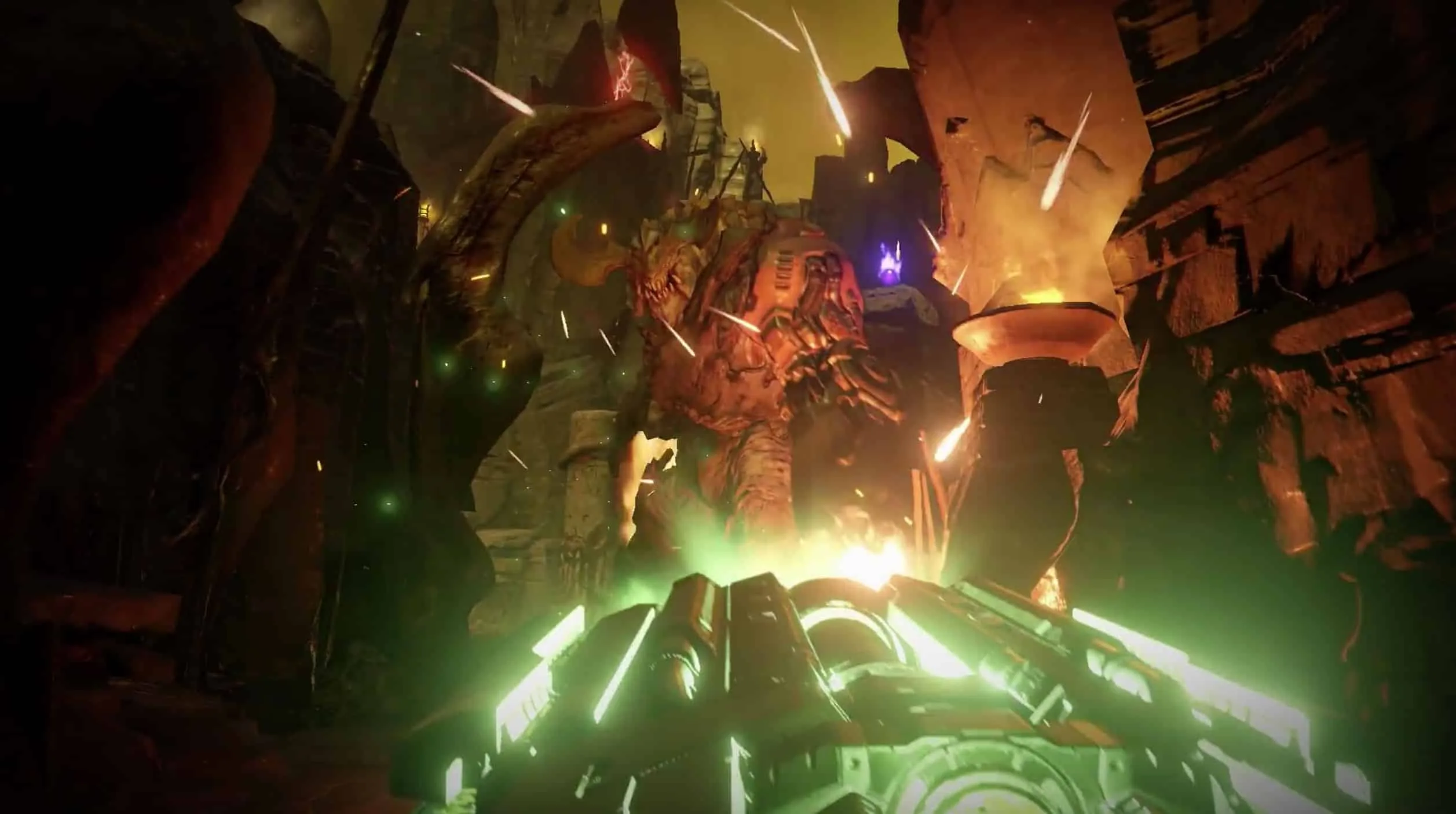 Doom Bfg Ohmygeek ¿Nostálgico por DOOM? Cyberdemon estará de regreso y lucharás contra él con una BFG.